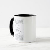 Karte des Galapagos-Archipels, 1844 Tasse (Vorderseite Links)