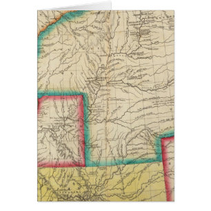 Karte des Gebiets Arkansas