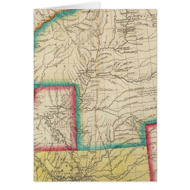 Karte des Gebiets Arkansas (Vorne)