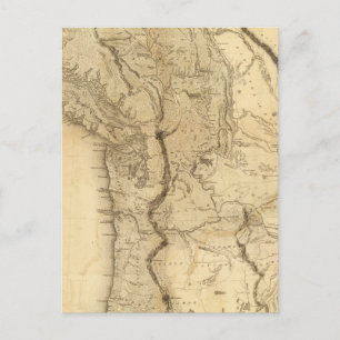 Karte des Gebiets Oregon