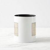 Karte des Gebiets Oregon 2 Tasse (Zentrum)