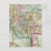 Karte des Gebiets von Montana (Vorderseite)