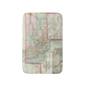 Karte des Gebiets von Montana Badematte (Vorderseite Vertikal)