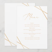 Karte des geometrischen Golds (Vorne/Hinten)