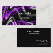 Karte des Geschäfts-Jungle-1 (lila/Schwarzes) (Vorne/Hinten)