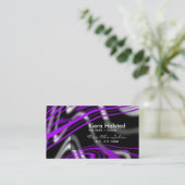 Karte des Geschäfts-Jungle-1 (lila/Schwarzes) (Stehend Vorderseite)