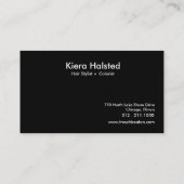 Karte des Geschäfts-Jungle-1 (lila/Schwarzes) (Rückseite)