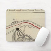 Karte des Golden Gate Park Mousepad (Mit Mouse)