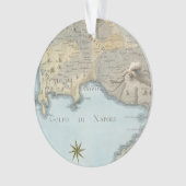Karte des Golfs von Neapel und von Umgebung Ornament (Vorderseite)