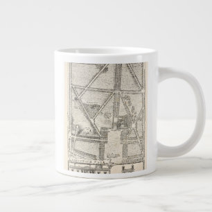 Karte des Greenwich-Parks Jumbo-Tasse