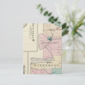 Karte des grünen Landkreises, Staat Wisconsin (Stehend Vorderseite)