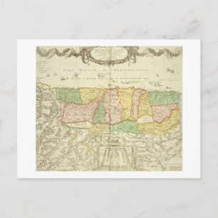 Karte des Heiligen Landes, Pub. von Jan Barend Elw