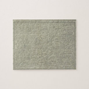 Karte des Heiligen Landes Puzzle