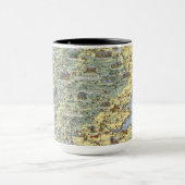 Karte des historischen Schottlands Tasse (Zentrum)