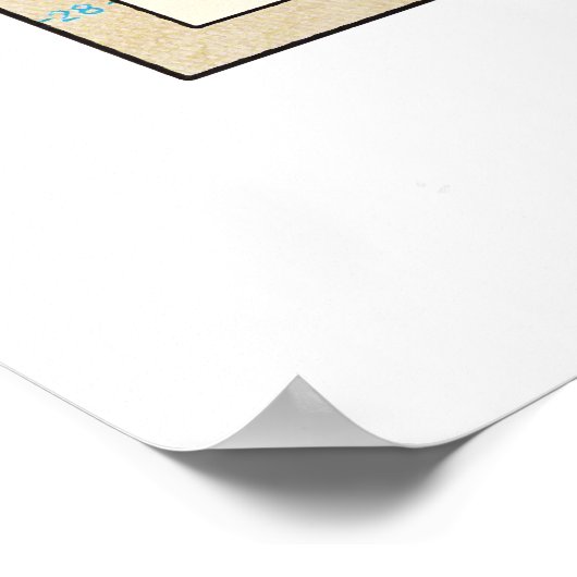 Karte des Irak (1999) Poster (Ecke)