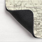 Karte des Jefferson-Landkreises Mousepad (Ecke)