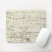 Karte des Jefferson-Landkreises Mousepad (Mit Mouse)