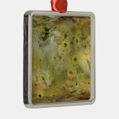 Karte des Jupitermonds Lo Ornament Aus Metall (Rechts)