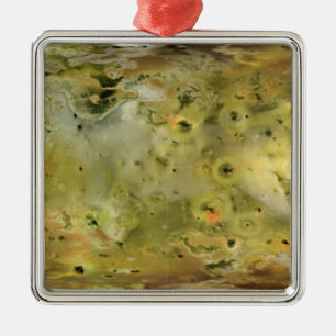 Karte des Jupitermonds Lo Ornament Aus Metall