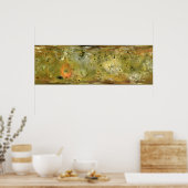 Karte des Jupitermonds Lo Poster (Küche)