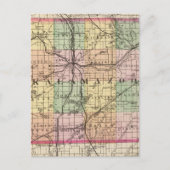 Karte des Kalamazoo Landkreises, Michigan (Vorderseite)