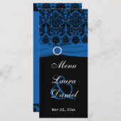 Karte des Kobalt-Blau- und des Schwarzen Damaskus (Vorne/Hinten)