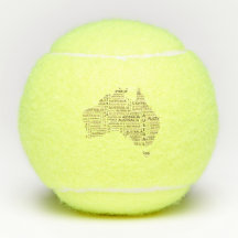 Karte des Kontinentes Australien