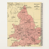 Karte des Krieges der Rose Planer (Rückseite)