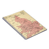 Karte des Krieges der Rosen Notizblock (Rechte Seite)