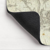Karte des Kriegssitzes in Florida Mousepad (Ecke)