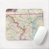 Karte des Kriegssitzes Mousepad (Mit Mouse)