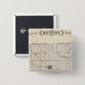 Karte des Landkreises Benton Button (Vorne & Hinten)