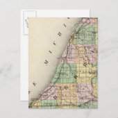 Karte des Landkreises Berrien, Michigan (Vorne/Hinten)