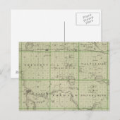 Karte des Landkreises Faribault, Minnesota (Vorne/Hinten)