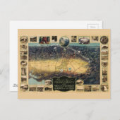 Karte des Landkreises Fresno, Kalifornien (1923) (Vorne/Hinten)