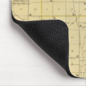 Karte des Landkreises Hendricks Mousepad (Ecke)