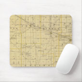 Karte des Landkreises Hendricks Mousepad (Mit Mouse)