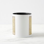 Karte des Landkreises Hendricks Tasse (Zentrum)