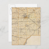 Karte des Landkreises La Porte (Vorne/Hinten)