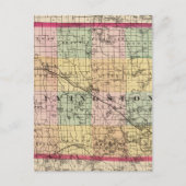 Karte des Landkreises Livingston, Michigan (Vorderseite)