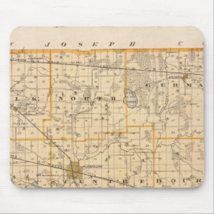 Karte des Landkreises Marshall Mousepad