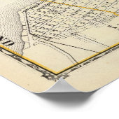 Karte des Landkreises Mercer, Rock Island und Plan Poster (Ecke)