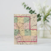 Karte des Landkreises Muskegon, Michigan (Stehend Vorderseite)