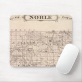 Karte des Landkreises Noble Mousepad (Mit Mouse)