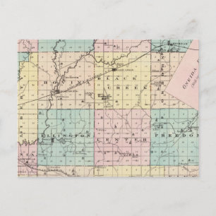 Karte des Landkreises Outagamie, Staat von Wiscons