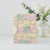 Karte des Landkreises Polk, Staat von Wisconsin (Stehend Vorderseite)