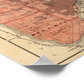 Karte des Landkreises Ramsey, Minnesota Poster (Ecke)