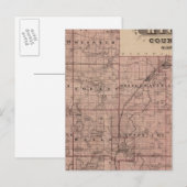 Karte des Landkreises Rice, Minnesota (Vorne/Hinten)