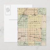 Karte des Landkreises St Croix (Vorne/Hinten)