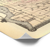 Karte des Landkreises St Croix Poster (Ecke)